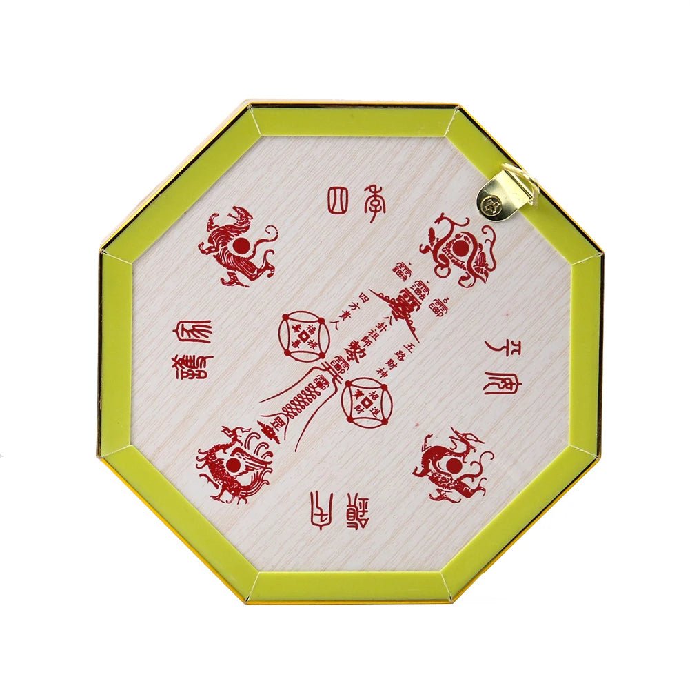 Golden Feng Shui Ying Yang Bagua Plaque FENG SHUI PRODUCTS at World Of Decor NZ