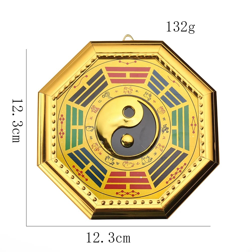 Golden Feng Shui Ying Yang Bagua Plaque at World Of Decor NZ