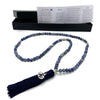Sodalite Mala Beads with Third Eye Chakar Necklace - 108 Bead CRYSTAL at World Of Decor NZ