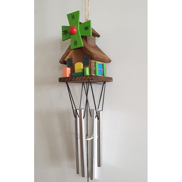 Windhouse WindChime-Green at World Of Decor NZ