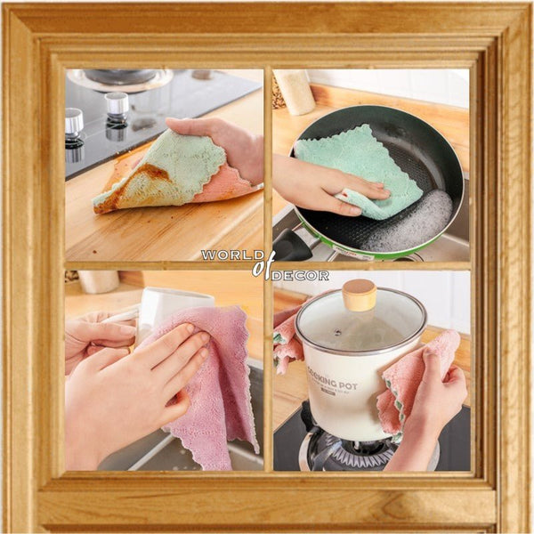 Microfibre Degrease Cleaning Cloth BATHROOM & KITCHEN ACCESORIES at World Of Decor NZ