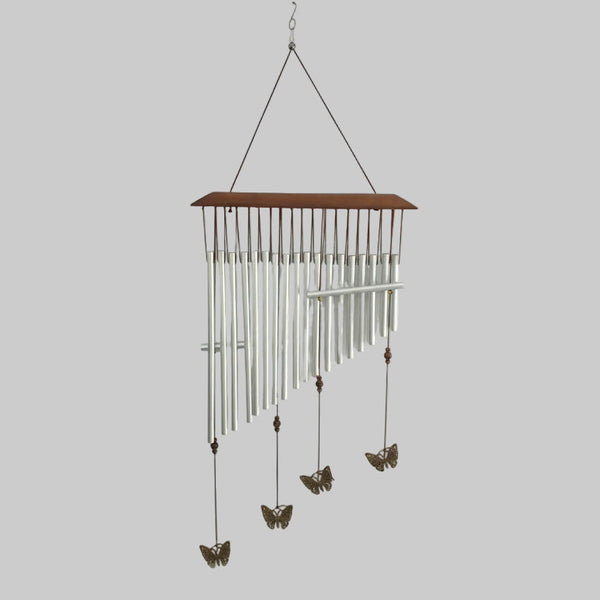 Musical Windchime-Silver at World Of Decor NZ