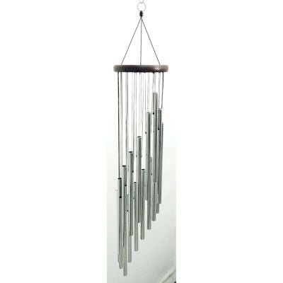 Spiral Wind Chime Silver at World Of Decor NZ