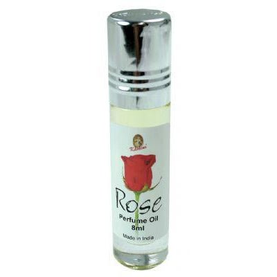 Kamini Perfume Oil 8ml Roll - On Bottle, Rose Perfume Oil at World Of Decor NZ