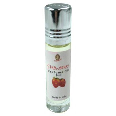 Kamini Perfume Oil 8ml Roll - On Bottle, Strawberry Perfume Oil at World Of Decor NZ