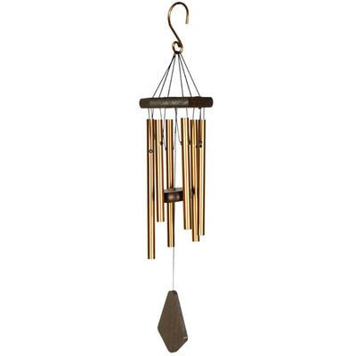 Metal Wind Chime 61cm H - Forrest Green WIND CHIMES at World Of Decor NZ