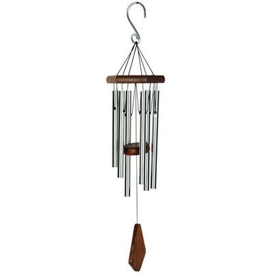 Metal Wind Chime 61cm H - Forrest Green WIND CHIMES at World Of Decor NZ