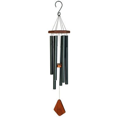 Metal Wind Chime 91cm H - Black WIND CHIMES at World Of Decor NZ