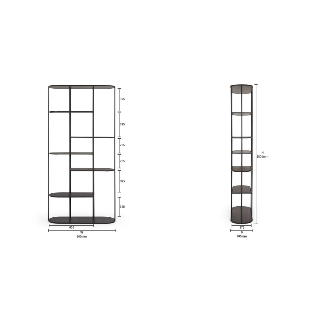 Oak Display/Bookcase Furniture at World Of Decor NZ