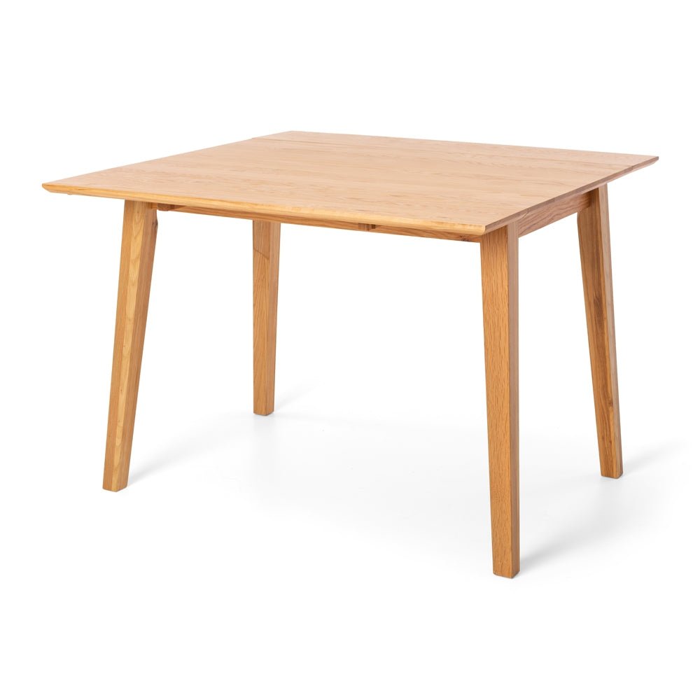 Oak Nordik Dropleaf Table 102m Square FURNITURE at World Of Decor NZ