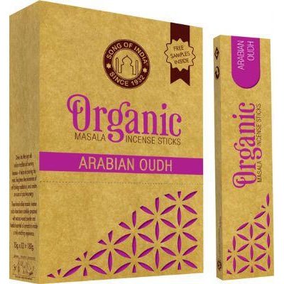 Organic Malasa Incense Stick 15g - Patchouli INCENSE at World Of Decor NZ