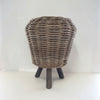 Rattan Planter Stand Medium Cane & Rattan at World Of Decor NZ