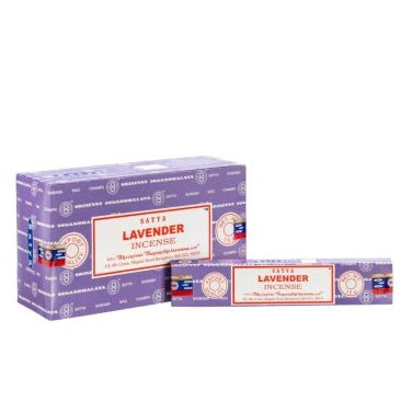 Satya Lavender 15gm INCENSE at World Of Decor NZ
