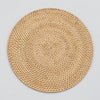 Rattan Placemat Round 30cm KITCHEN ACCESSORIES at World Of Decor NZ