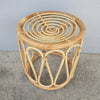 Round Cane Stool /Plant Stand RATTAN & CANE FURNITURE at World Of Decor NZ