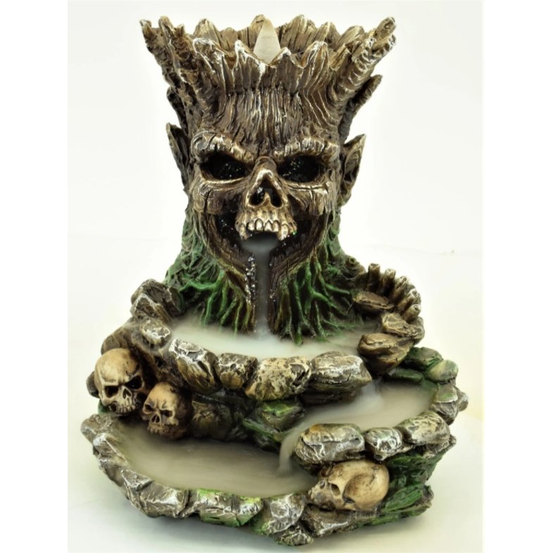 Tree Men Backflow Burner w LED Light INCENSE at World Of Decor NZ