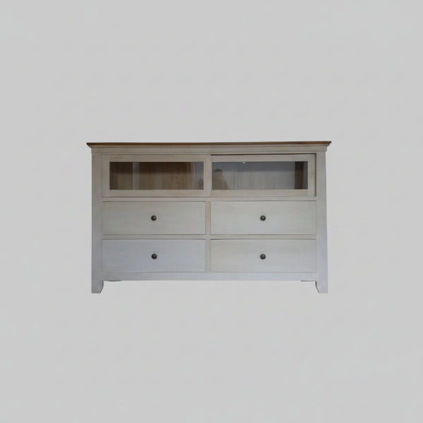 Teak Buffet/ Side Board 4 Drawers 2 Doors FURNITURE at World Of Decor NZ