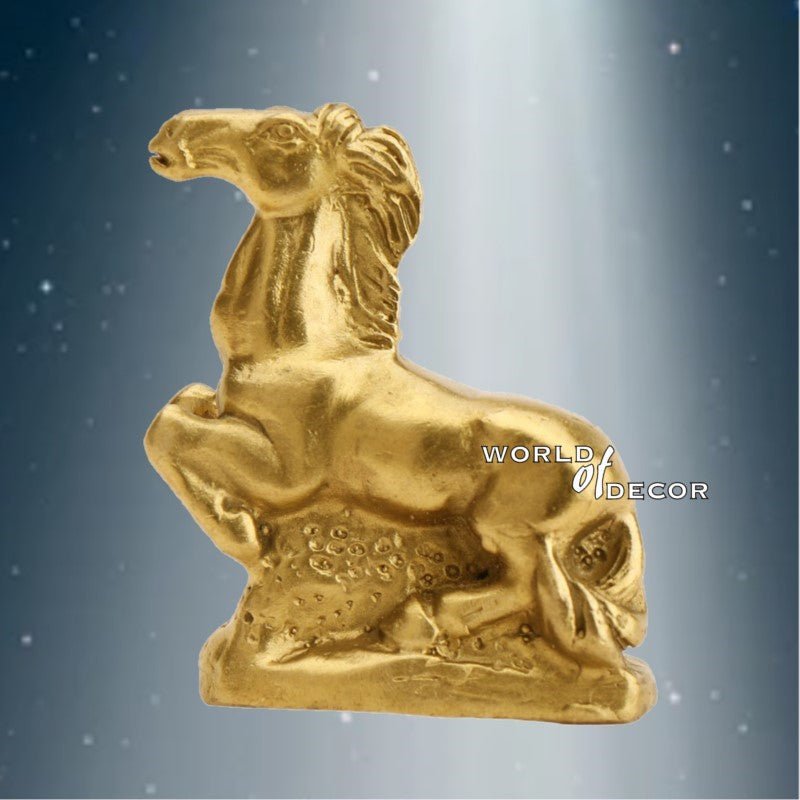 Brass Zodiac - Horse FENG SHUI PRODUCTS at World Of Decor NZ