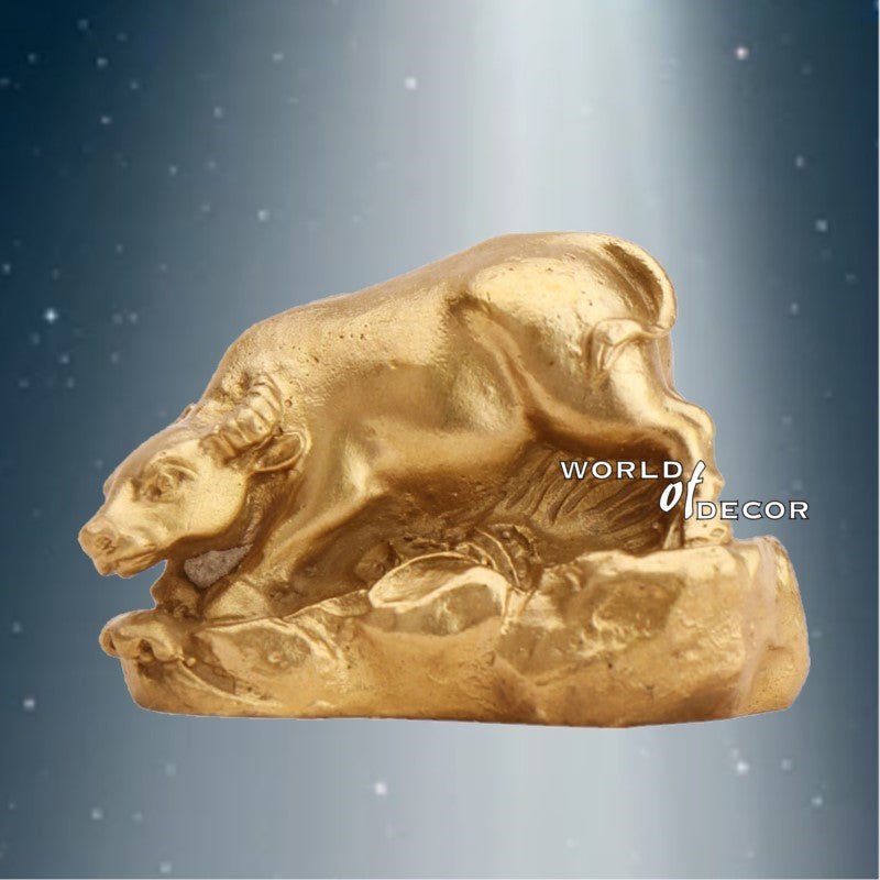 Brass Zodiac - Ox FENG SHUI PRODUCTS at World Of Decor NZ
