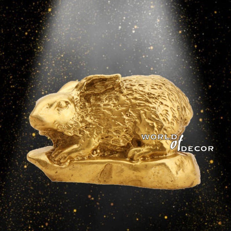 Brass Zodiac - Rabbit FENG SHUI PRODUCTS at World Of Decor NZ