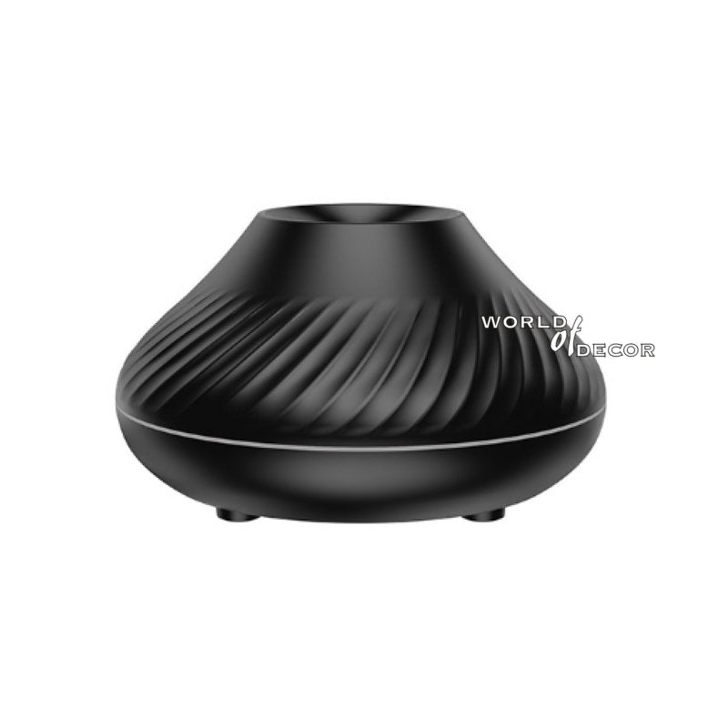 Air Humidifier/Aroma Diffuser USB 130ML - Volcanic Black Aroma Diffuser,Air Humidifier,Essential at World Of Decor NZ