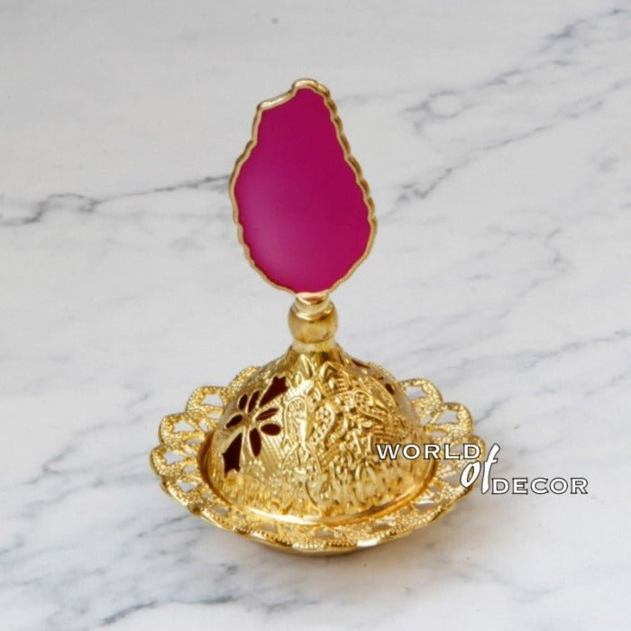 Incense Holder/Burner - Red Resin INCENSE at World Of Decor NZ