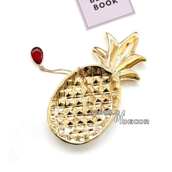 Jewelry Tray Pineapple-Small at World Of Decor NZ