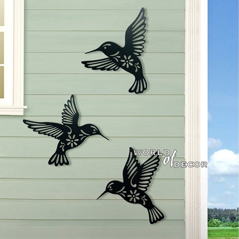 Humming Birds Set of 3 Wall Art at World Of Decor NZ