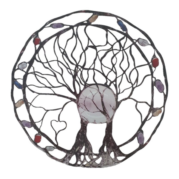 Tree Of Life Metal Wall Art 30cm at World Of Decor NZ