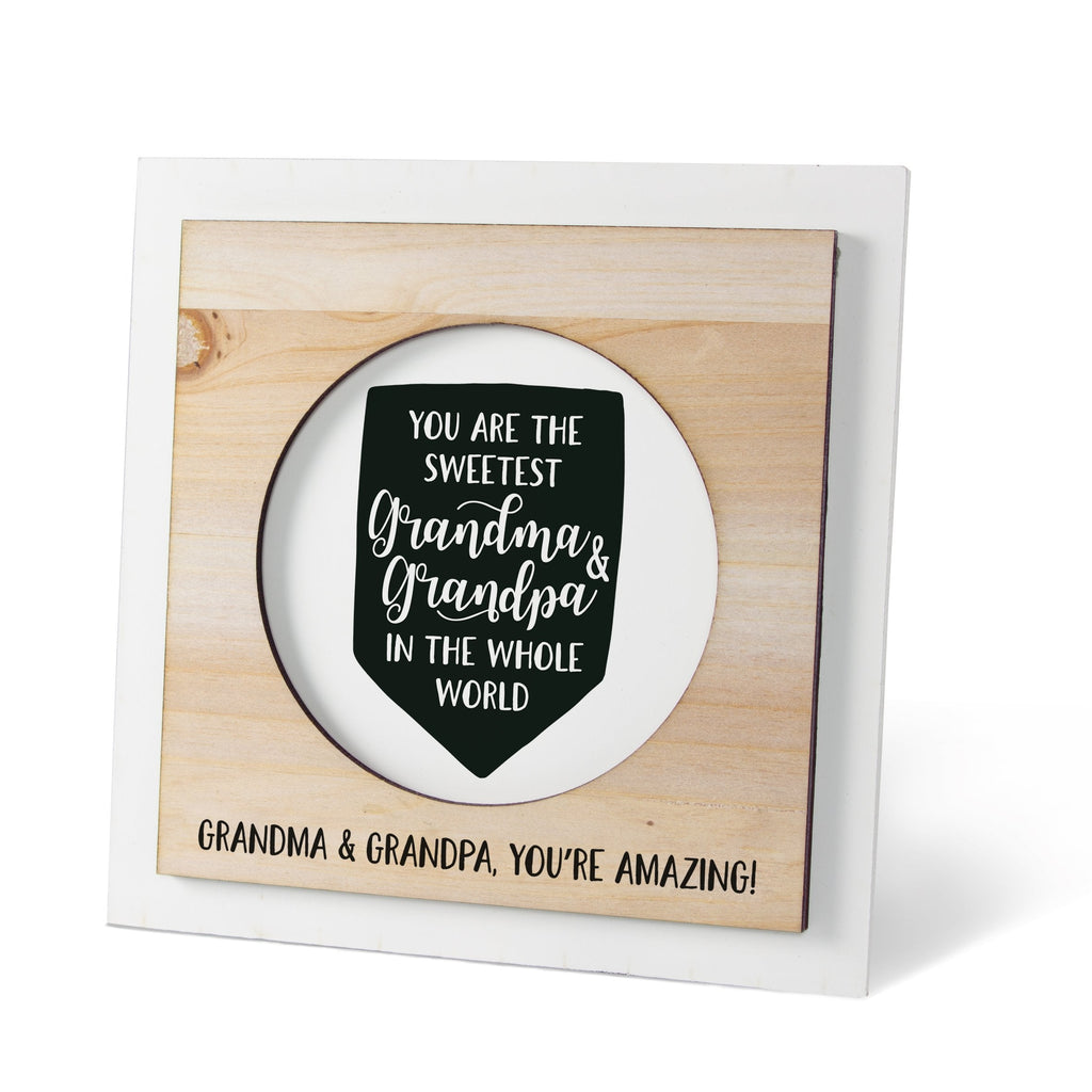 Photo Frame Grandma & Granpa FOR HER/HIM/BIRTHDAY/SPECIAL OCCASIONS at World Of Decor NZ