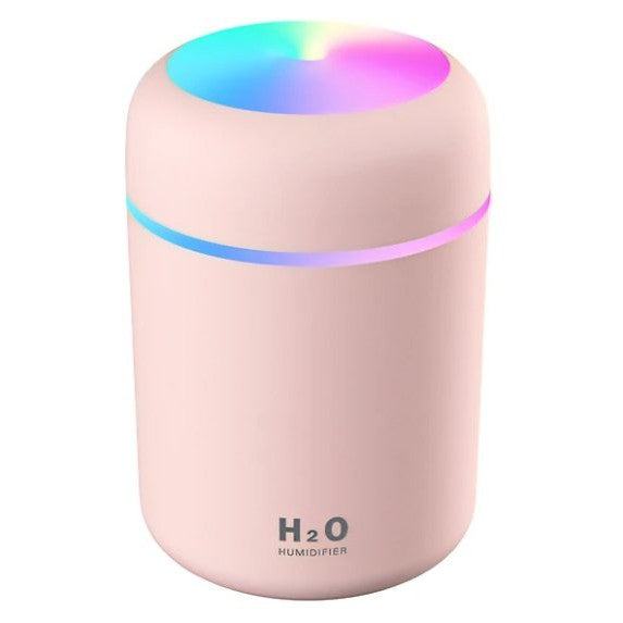 Air Humidifier/Aroma Diffuser USB 300ml-Cup Pink at World Of Decor NZ