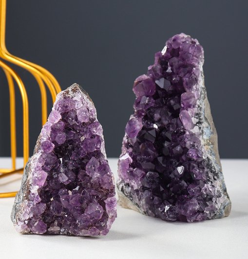 Amethyst Stand - Large Crystal, Crystal Suncatcher & Gem Tree at World Of Decor NZ