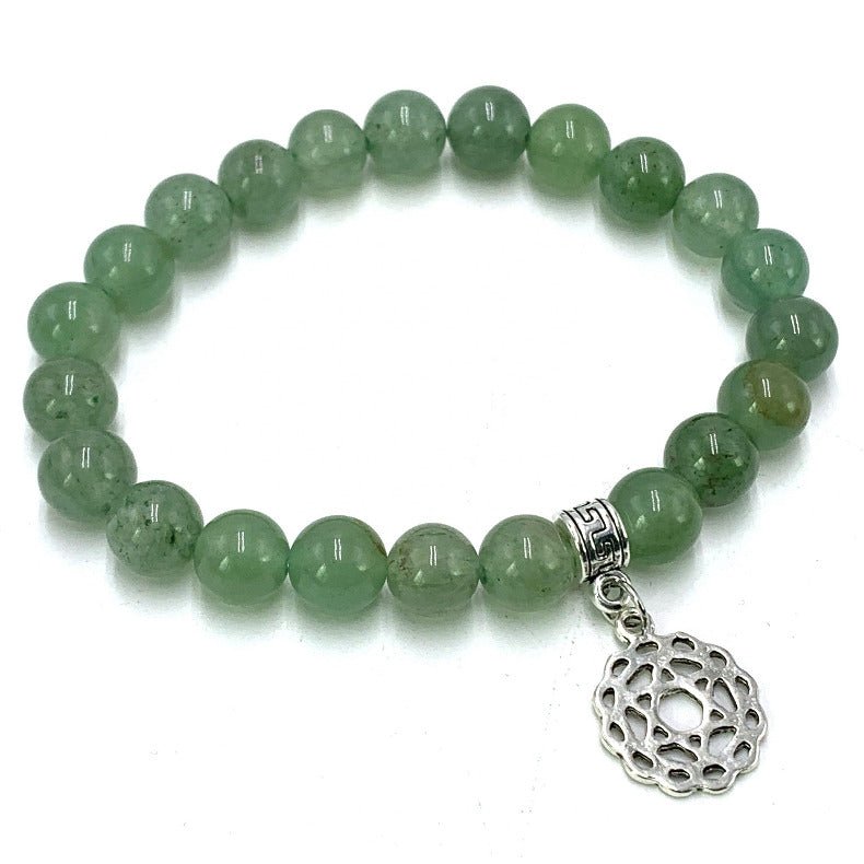 Aventurine Heart Chakra Bracelet CRYSTAL at World Of Decor NZ
