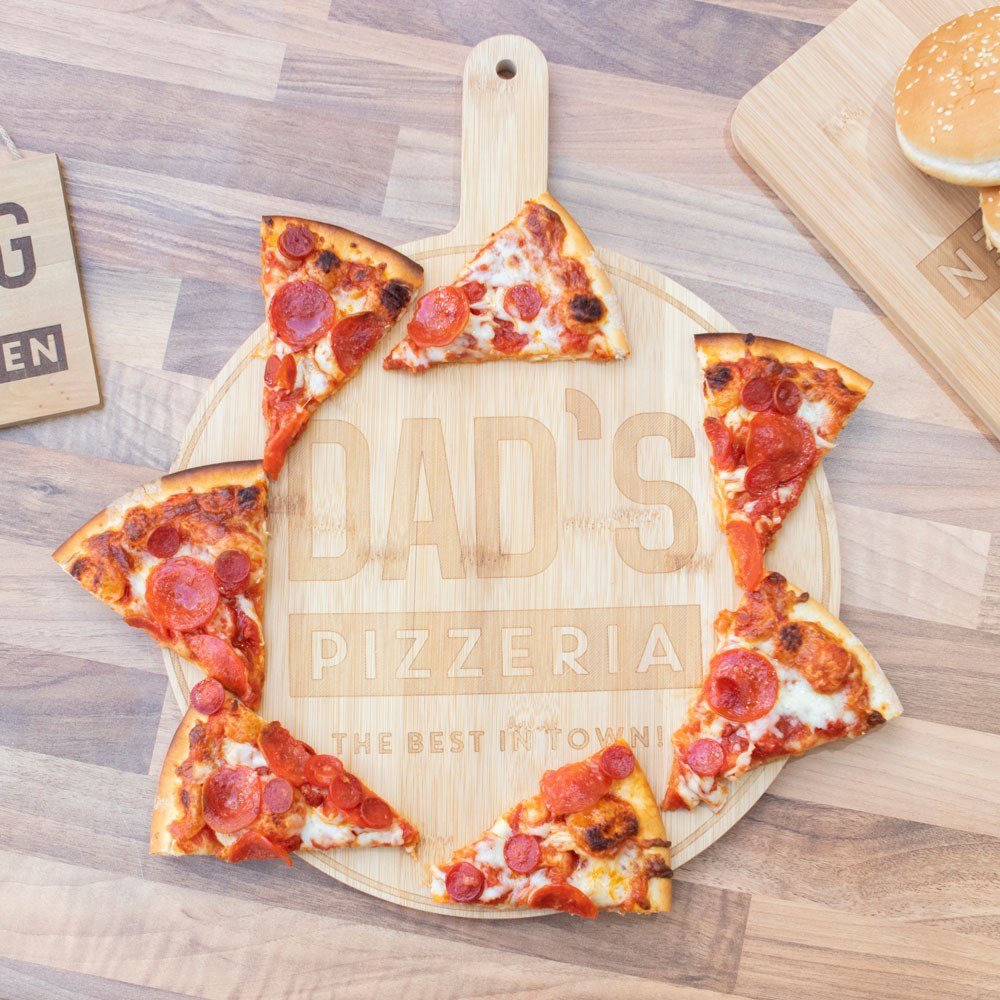 Dad's Pizzeria Wooden Pizza Board at World Of Decor NZ