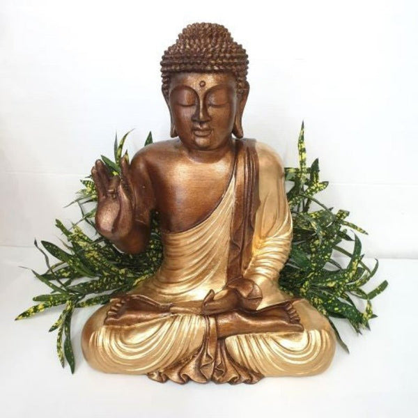 Buddha Blessing Cream 40cm BUDDHA at World Of Decor NZ