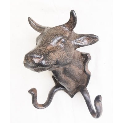 Bull Head 2 Hooks - Large HOOKS at World Of Decor NZ