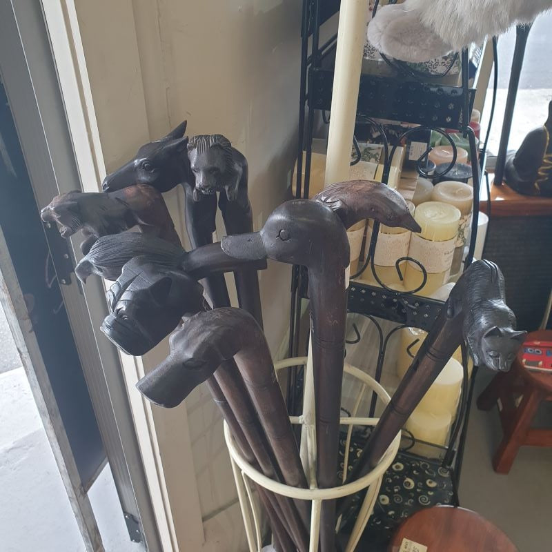 Carved Assorted Walking Sticks ACCESSORIES at World Of Decor NZ