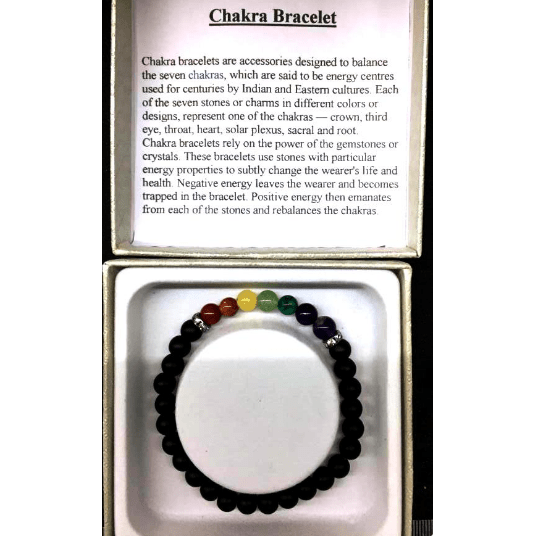 Chakra Bracelet CRYSTAL at World Of Decor NZ