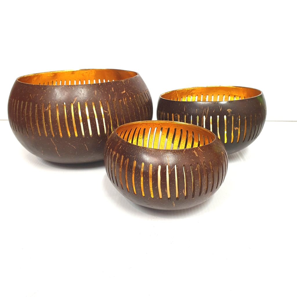 Coconut Bowl Medium - Lines Home Accessories at World Of Decor NZ