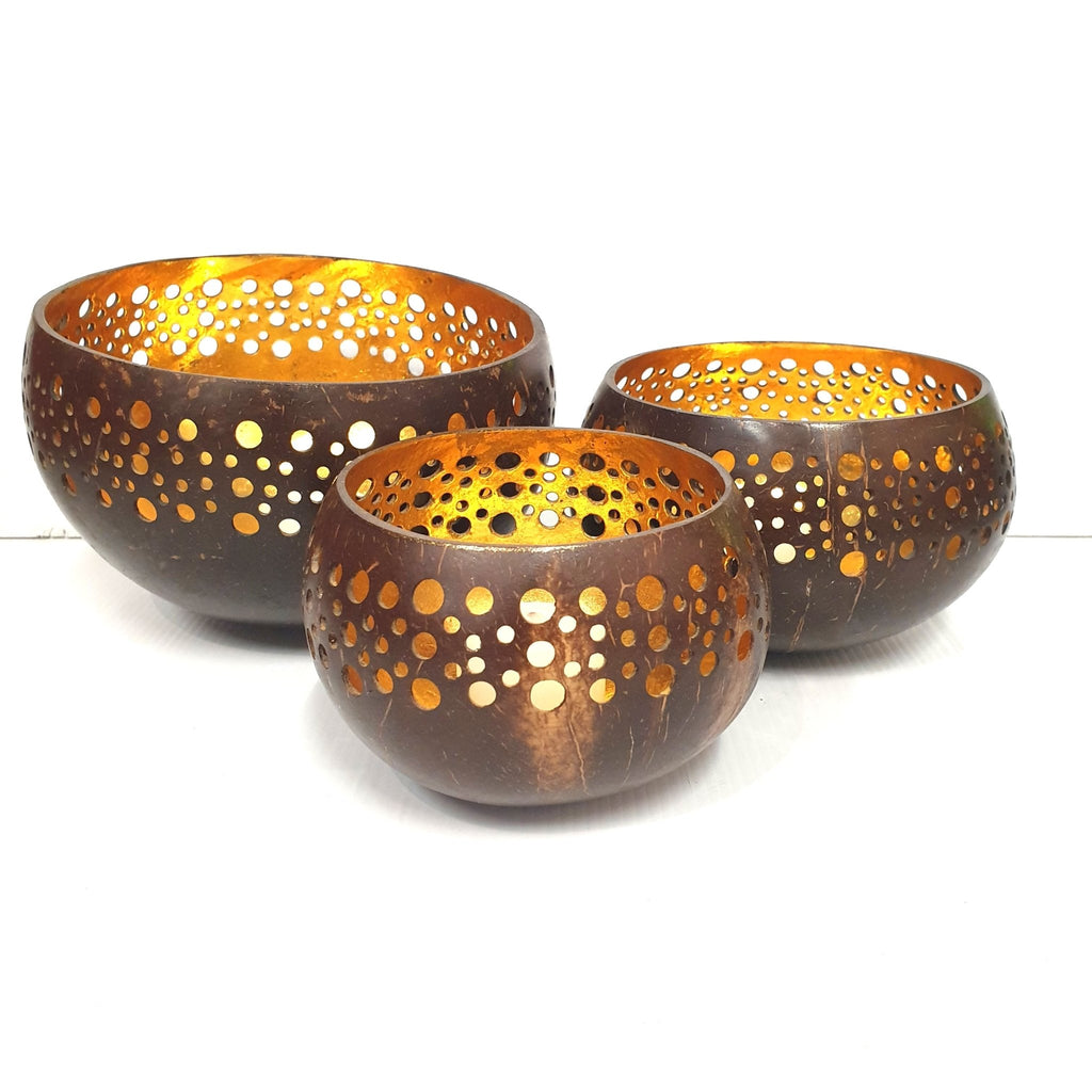 Coconut Bowl Small - Holes Home Accessories at World Of Decor NZ