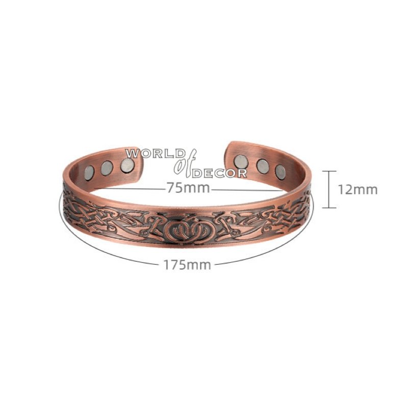 Copper Bracelet-Celtic at World Of Decor NZ