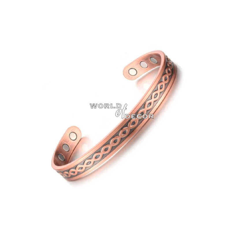 Copper Bracelet-Celtic Weave at World Of Decor NZ