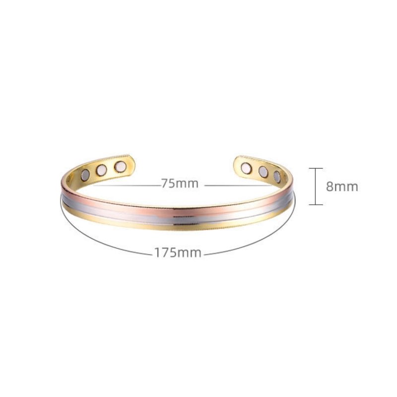 Copper Bracelet - Silver/Gold/Copper color Copper Bracelet at World Of Decor NZ