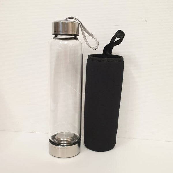 Crystal Water Bottle and Protector Cover at World Of Decor NZ