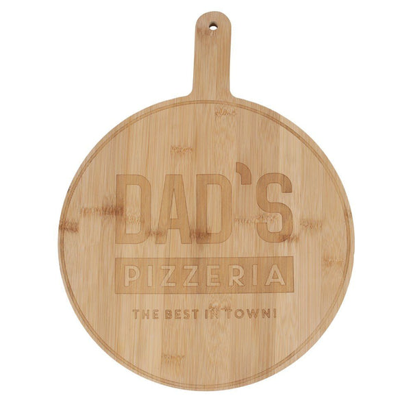 Dad's Pizzeria Wooden Pizza Board MEN CAVE at World Of Decor NZ