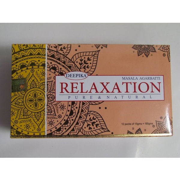 Deepika Relaxation Incense 15g at World Of Decor NZ