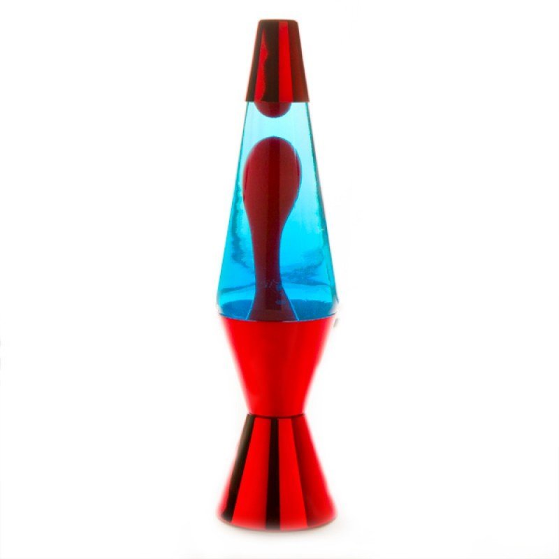 Diamond Metallic Lava Lamp - Red LAVA LAMP at World Of Decor NZ