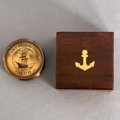 Endeavour Compass 50mm MEN CAVE at World Of Decor NZ