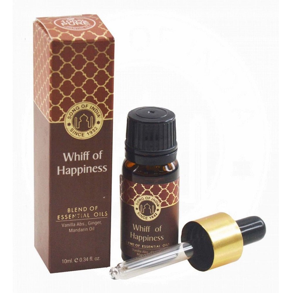 Whiff of Happiness Essential Oil 10ml Aroma Diffuser and Essential Oil at World Of Decor NZ