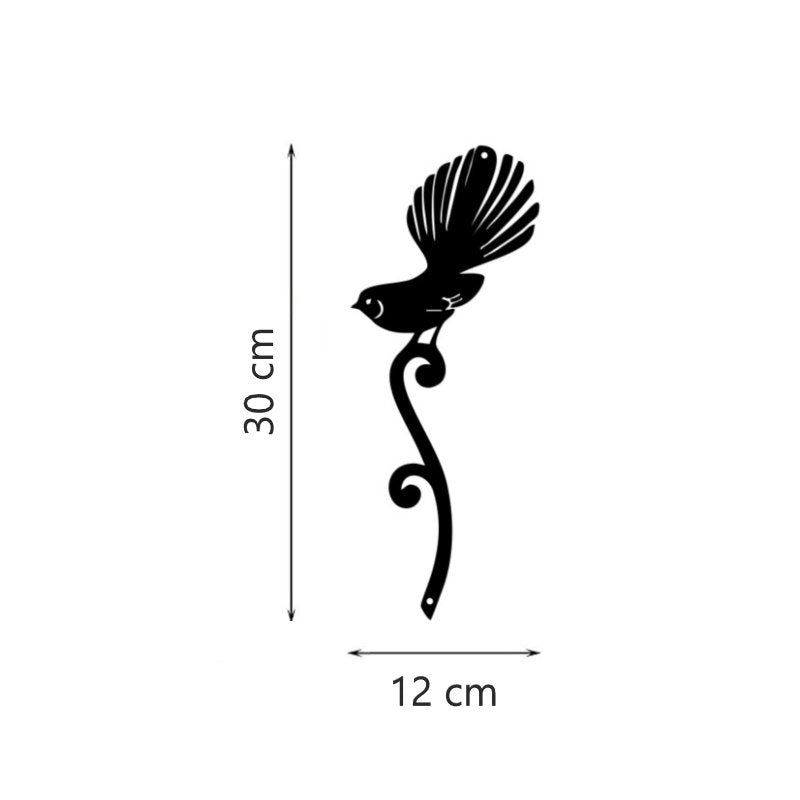 Faintail on Single Fern Wall Art Wall Art, Affirmations & Hangings at World Of Decor NZ